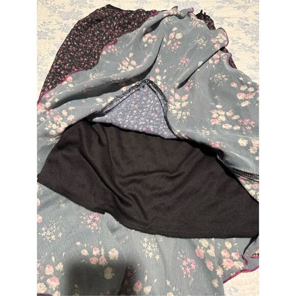 Y2K  floral fairycore midi skirt M - Picture 6 of 8